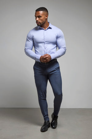 Athletic Fit Dress Shirt in Lilac - TAILORED ATHLETE - USA