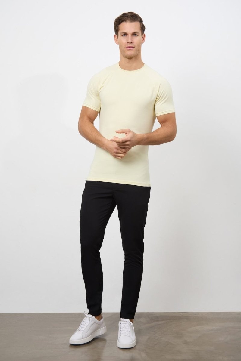 Athletic Fit T-Shirt in Lemon - TAILORED ATHLETE - USA