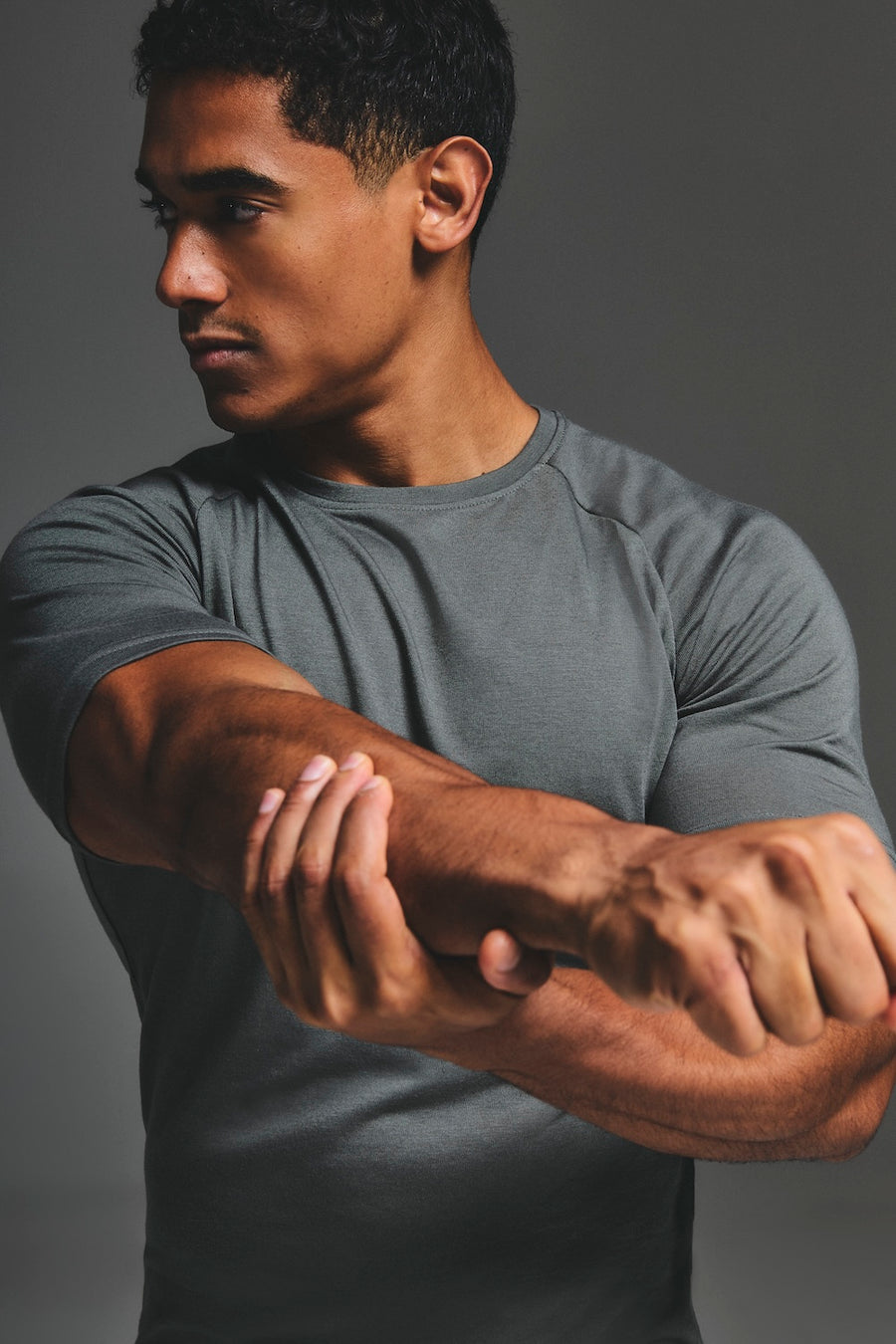 Essential Training Top in Charcoal - TAILORED ATHLETE - USA
