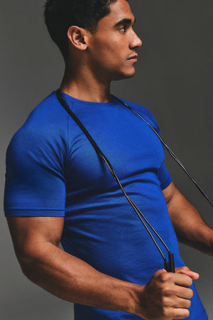 Essential Training Top in Cobalt Blue - TAILORED ATHLETE - USA