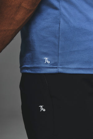 Essential Training Top in Slate Blue - TAILORED ATHLETE - USA