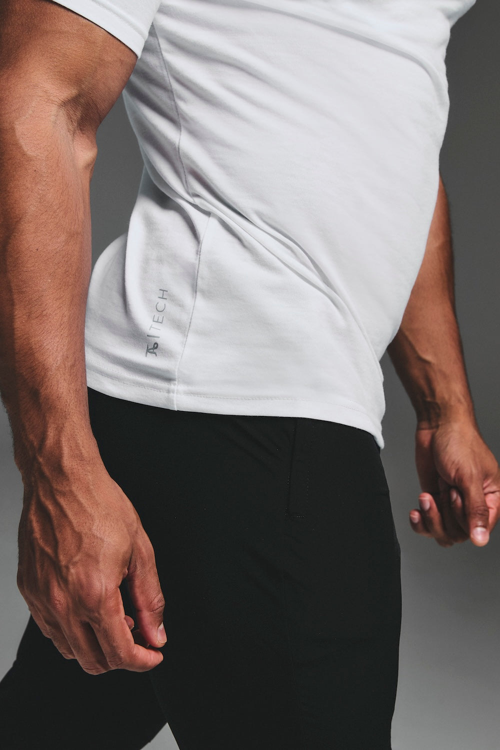 Essential Training Top in White - TAILORED ATHLETE - USA