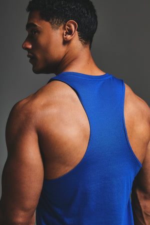 Essential Training Tank Top in Cobalt Blue - TAILORED ATHLETE - USA
