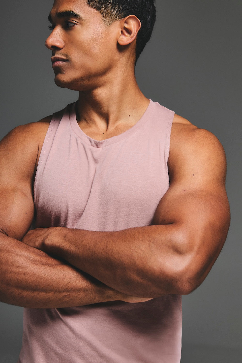 Essential Training Tank Top in Rose - TAILORED ATHLETE - USA