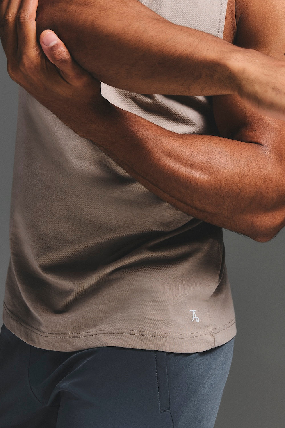 Essential Training Tank Top in Sand - TAILORED ATHLETE - USA