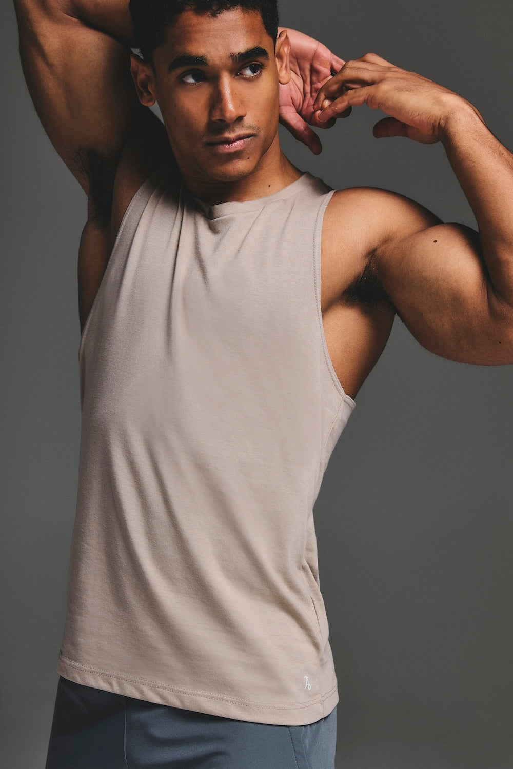 Essential Training Tank Top in Sand - TAILORED ATHLETE - USA