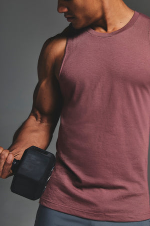 Essential Training Tank Top in Wood Rose - TAILORED ATHLETE - USA