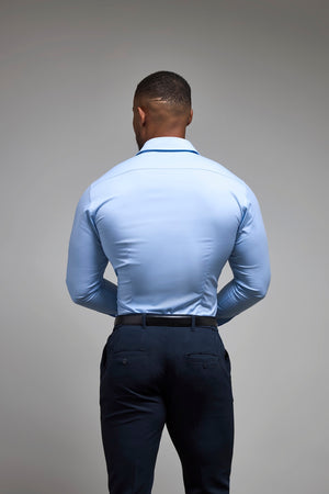 Athletic Fit Dress Shirt in Light Blue - TAILORED ATHLETE - USA