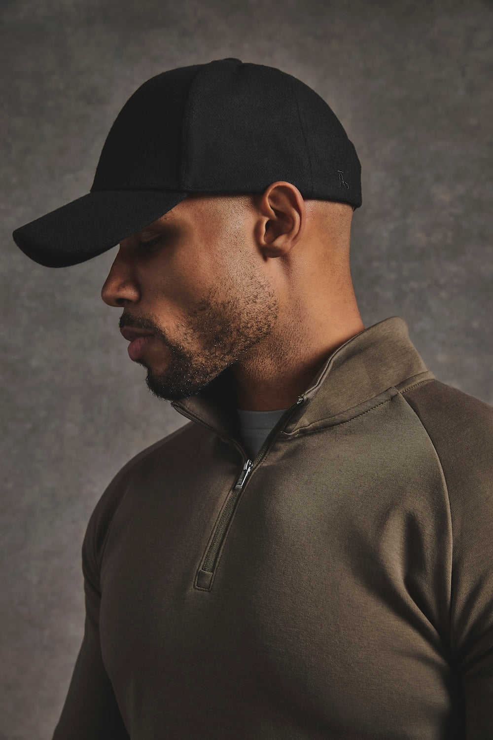 TA Embroidered Baseball Cap in Black - TAILORED ATHLETE - USA