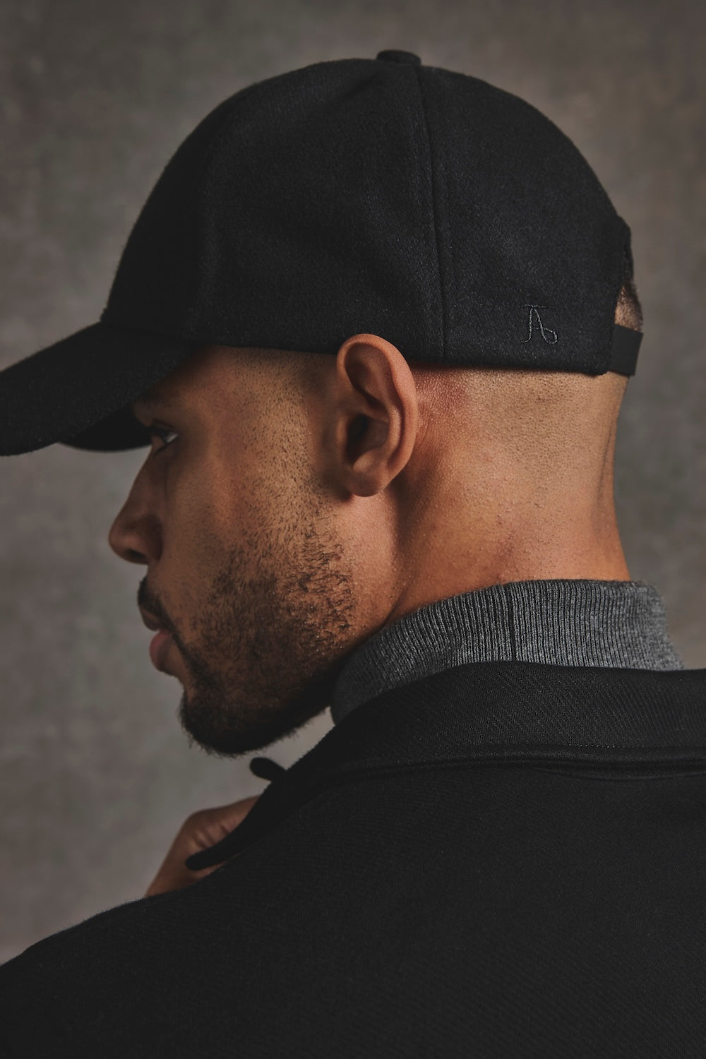 TA Embroidered Baseball Cap in Black - TAILORED ATHLETE - USA