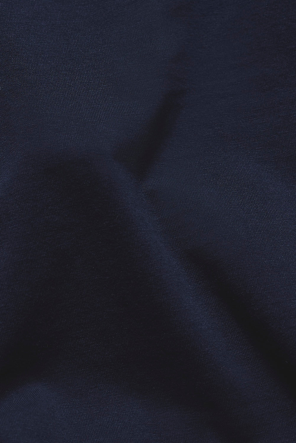 Essential Jersey Buttonless Polo Shirt in Navy - TAILORED ATHLETE - USA