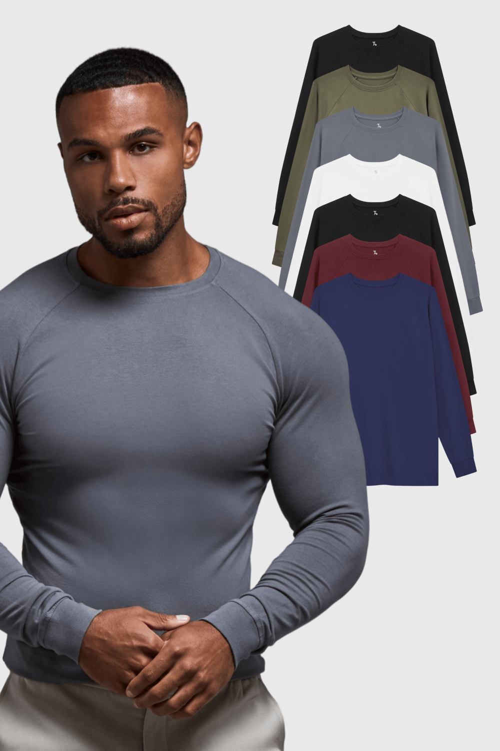 Athletic Fit Long Sleeve Everywear 7-Pack - TAILORED ATHLETE - USA