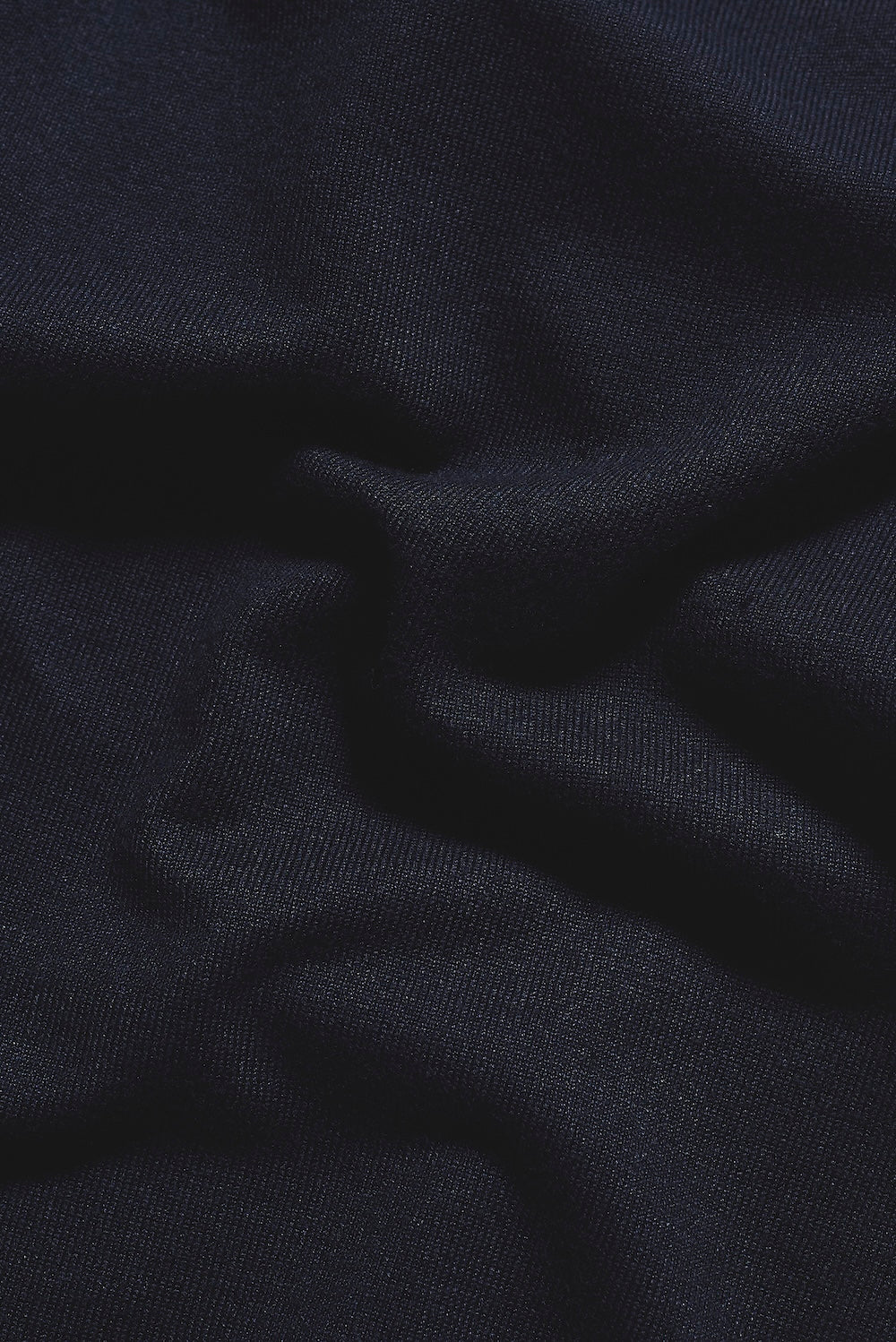 Fine Gauge Knitted T-Shirt in Inky Blue - TAILORED ATHLETE - USA