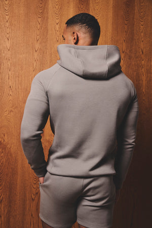 Luxe Sweat Hoodie in Mushroom - TAILORED ATHLETE - USA