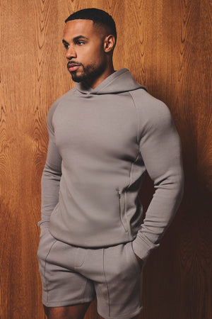 Luxe Sweat Hoodie in Mushroom - TAILORED ATHLETE - USA