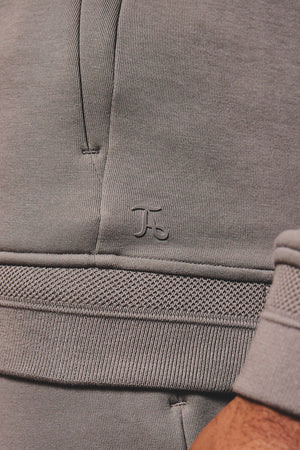 Luxe Sweat Hoodie in Mushroom - TAILORED ATHLETE - USA