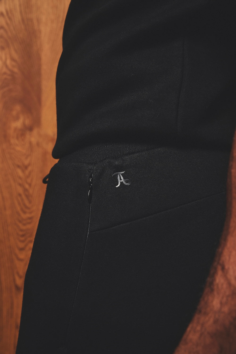Luxe Sweat Shorts in Black - TAILORED ATHLETE - USA