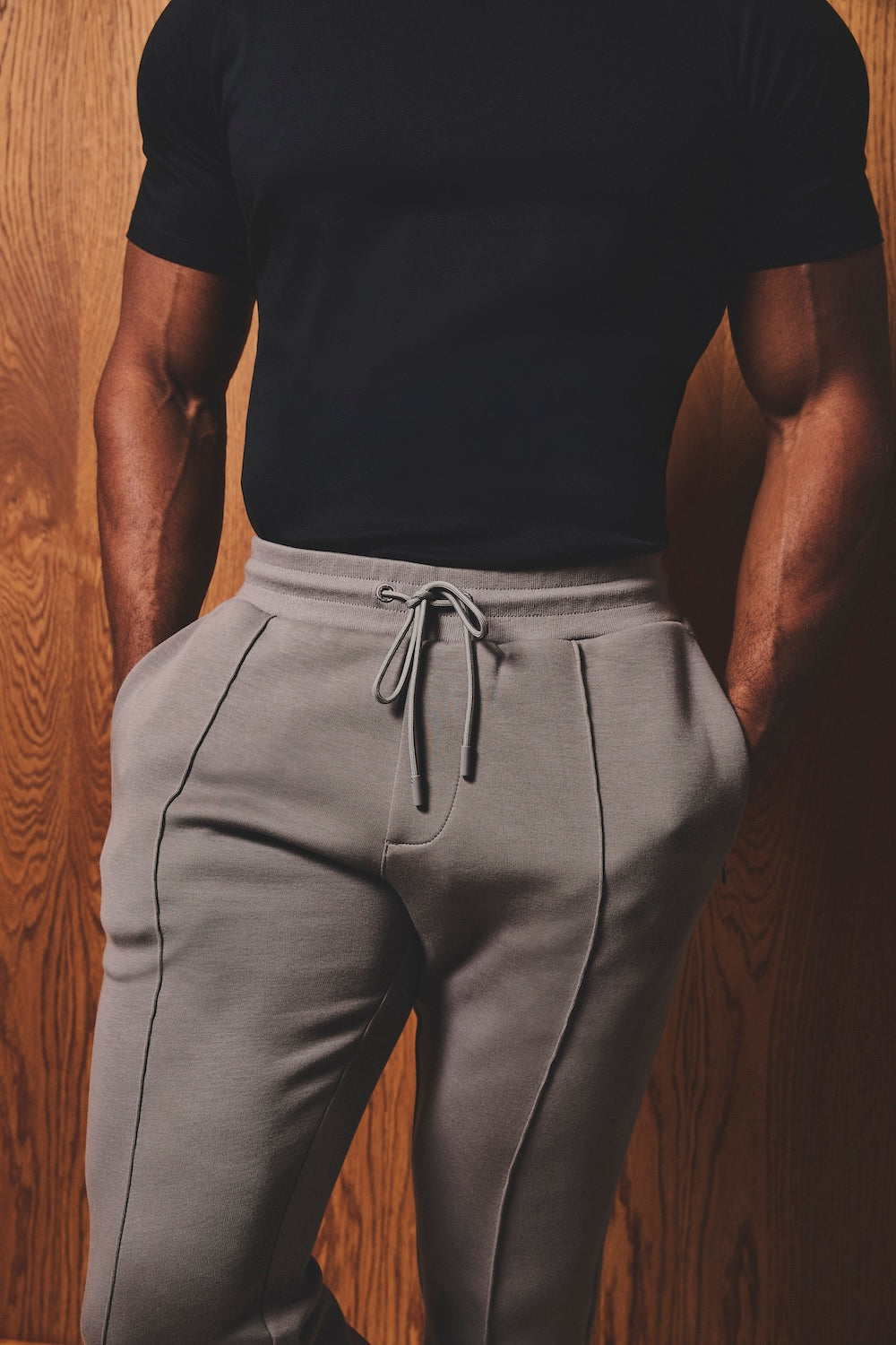 Luxe Sweat Smart Joggers in Mushroom - TAILORED ATHLETE - USA