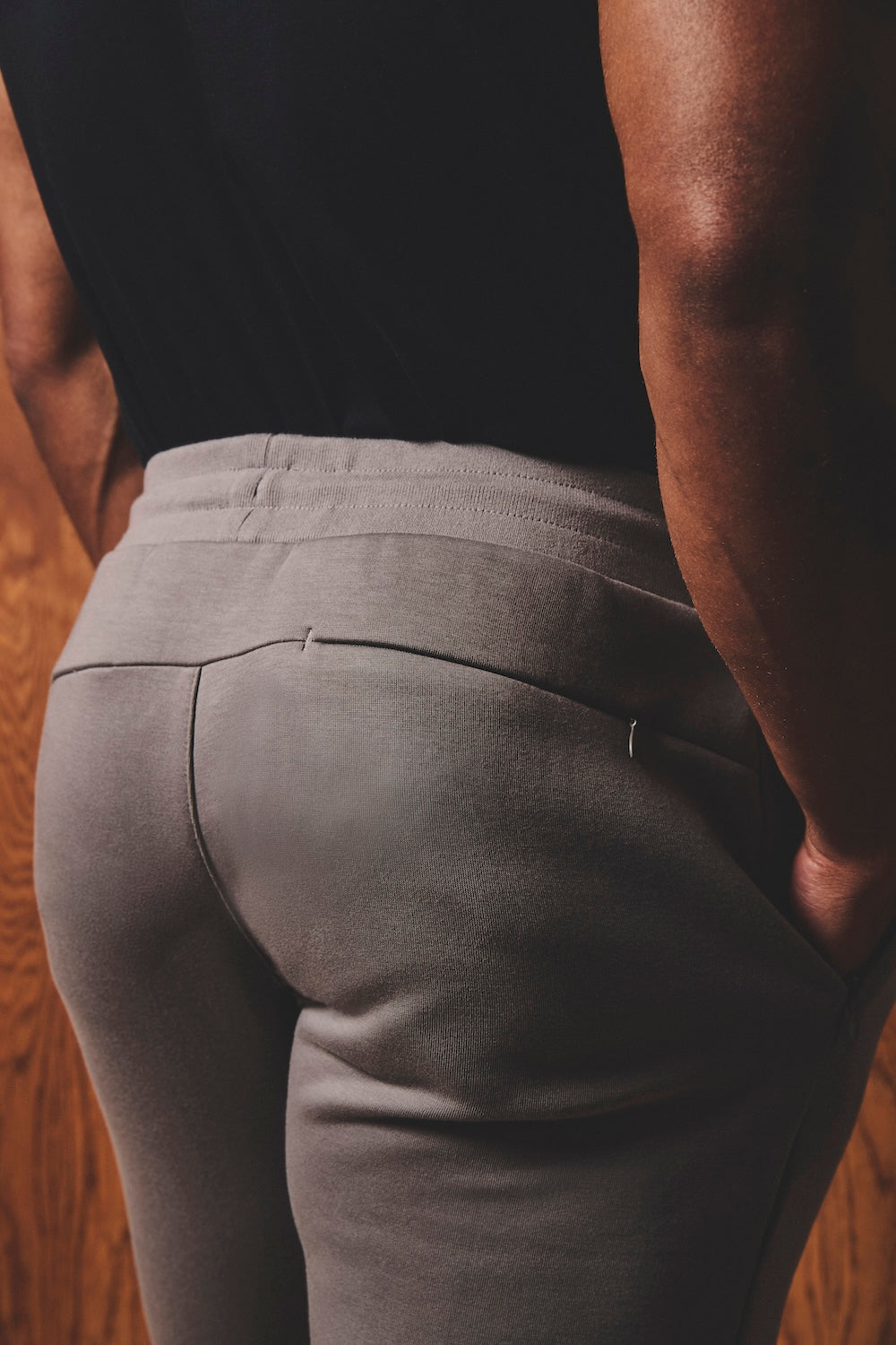 Luxe Sweat Smart Joggers in Mushroom - TAILORED ATHLETE - USA