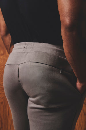 Luxe Sweat Smart Joggers in Mushroom - TAILORED ATHLETE - USA