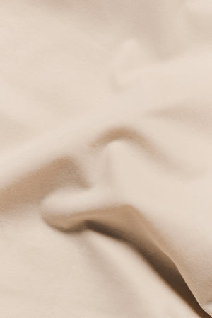 Mercerised Cotton T-Shirt in Alabaster - TAILORED ATHLETE - USA