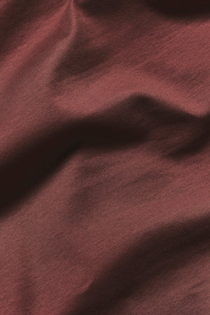 Mercerised Cotton T-Shirt in Burnt Terracotta - TAILORED ATHLETE - USA