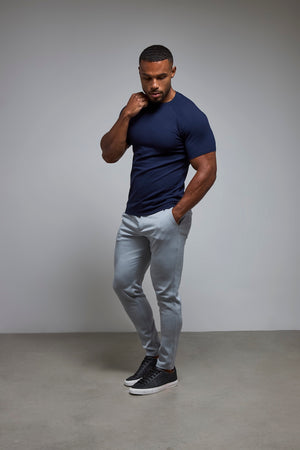 Athletic Fit T-Shirt in True Navy - TAILORED ATHLETE - USA