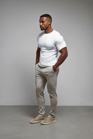 Athletic Fit T-Shirt in White - TAILORED ATHLETE - USA