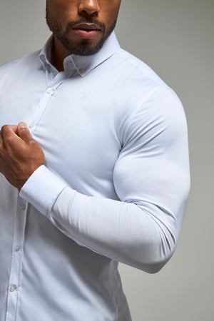 Athletic Fit Signature Shirt 2.0 in White - TAILORED ATHLETE - USA