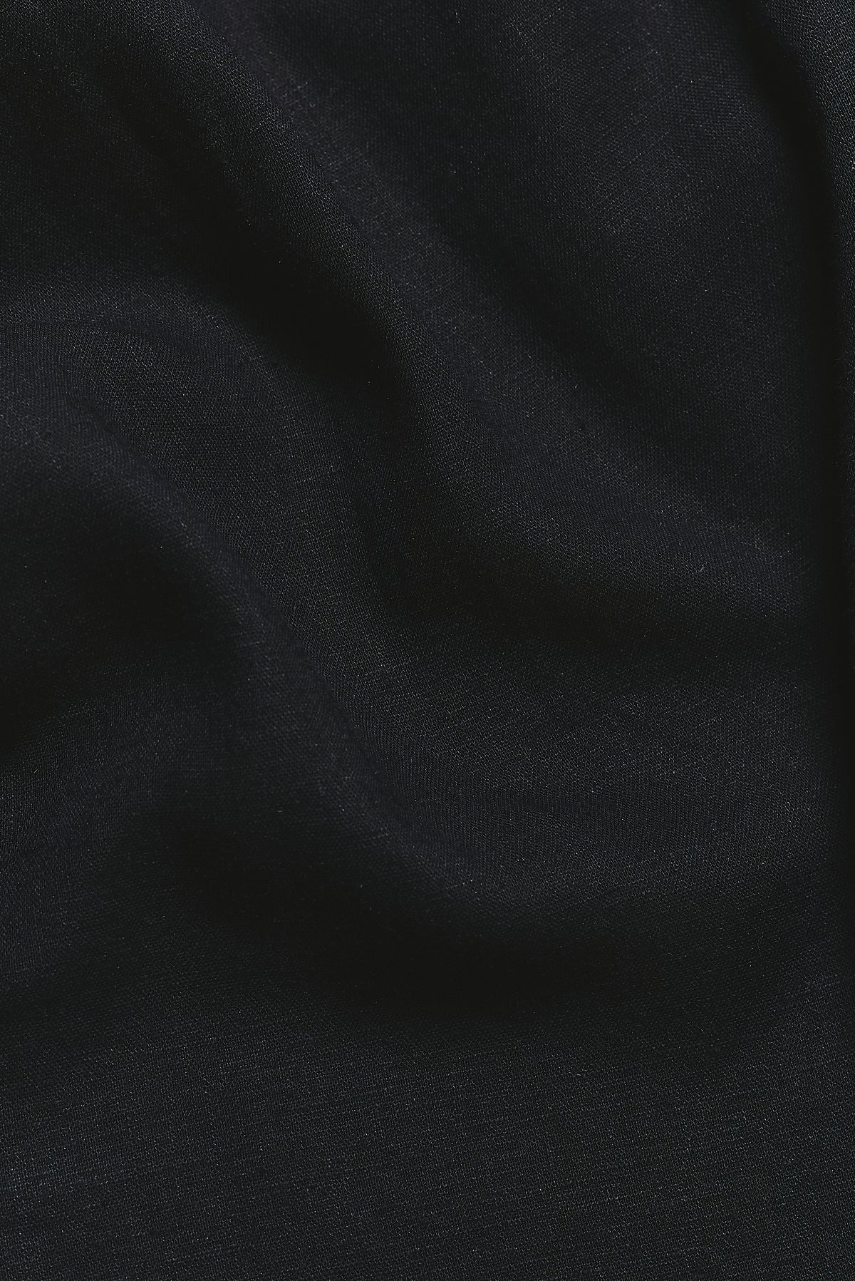 Stretch Linen Blend Button Through Shirt in Navy - TAILORED ATHLETE - USA