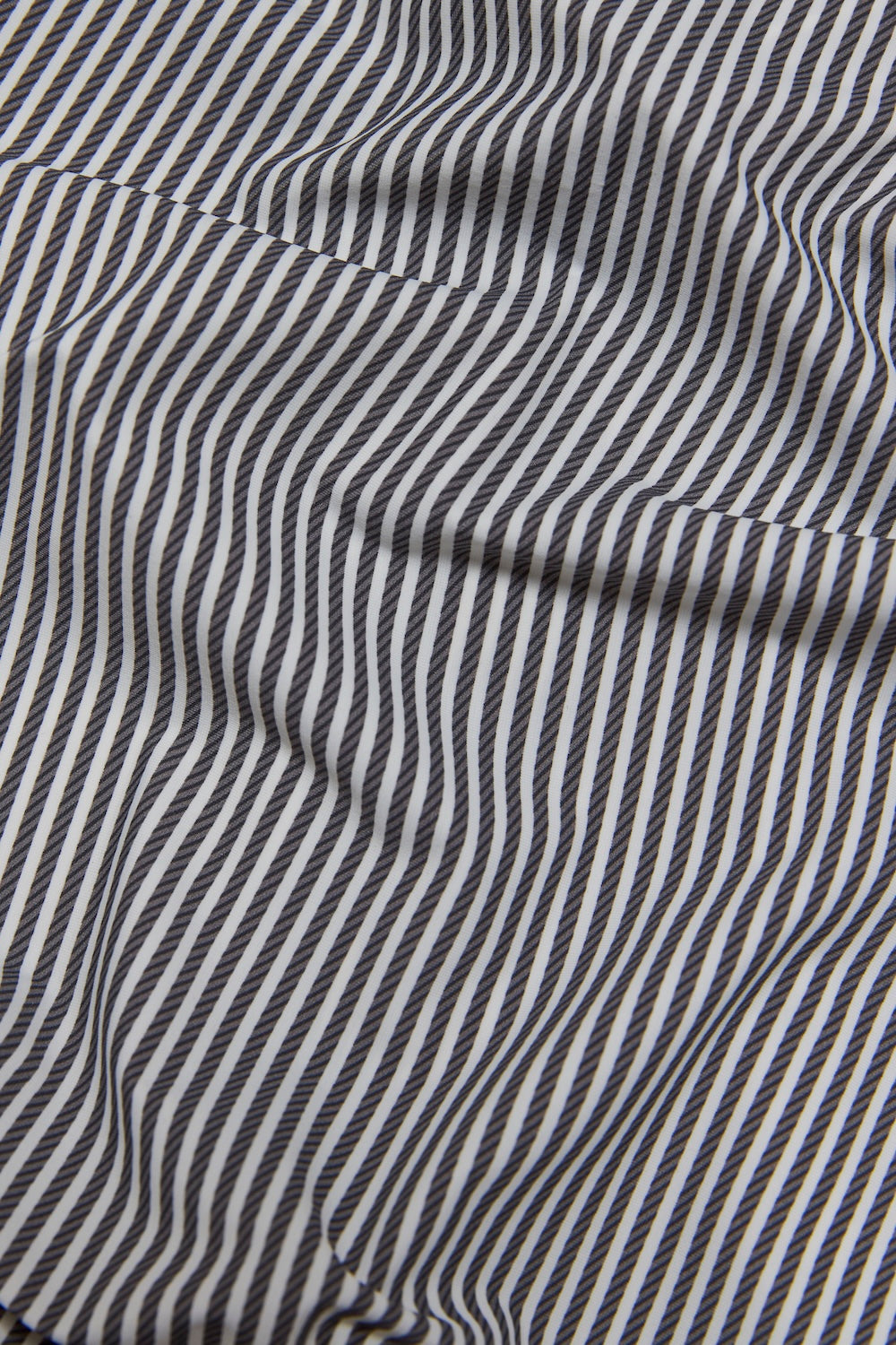 Striped Stretch Formal Shirt in Grey - TAILORED ATHLETE - USA