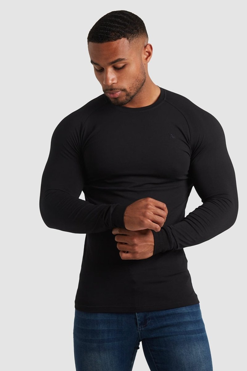 Athletic Fit T-Shirt in Black - TAILORED ATHLETE - USA
