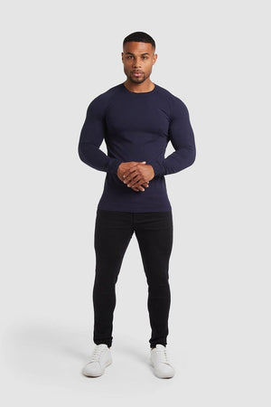 Athletic Fit T-Shirt in Navy - TAILORED ATHLETE - USA
