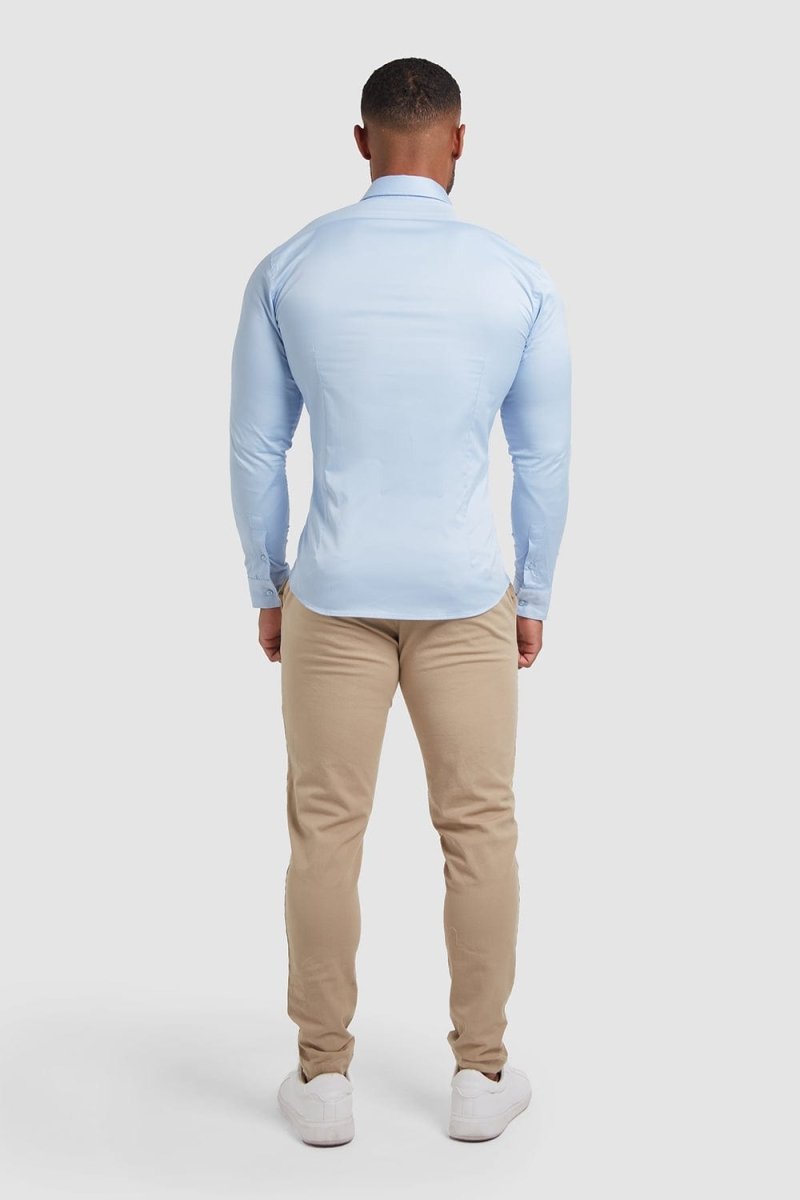 Athletic Fit Signature Shirt 2.0 in Blue - TAILORED ATHLETE - USA