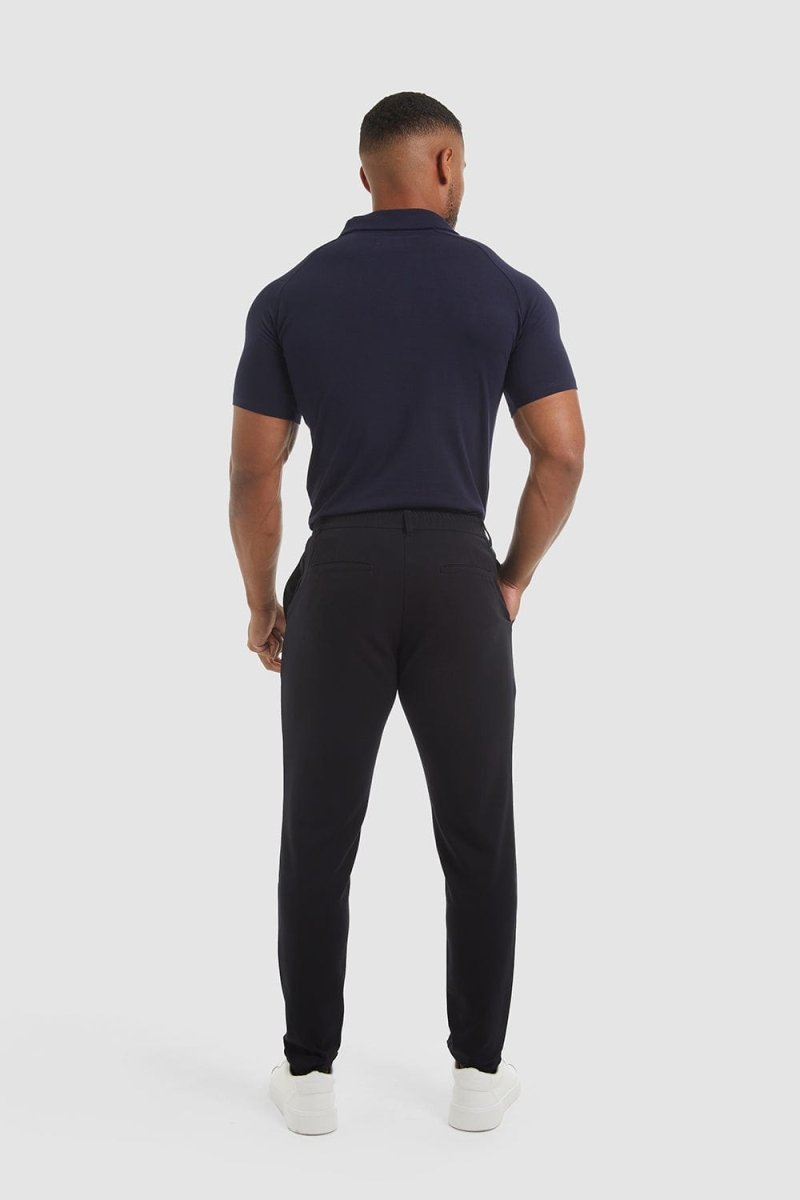 Stitched Crease Pants in Navy - TAILORED ATHLETE - USA