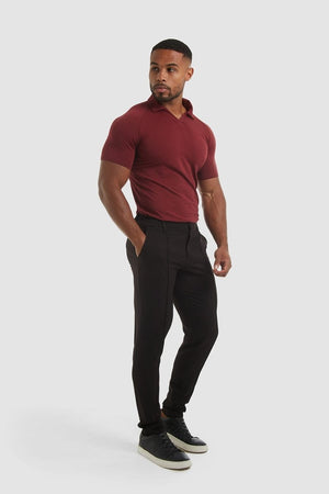 Stitched Crease Pants in Black - TAILORED ATHLETE - USA
