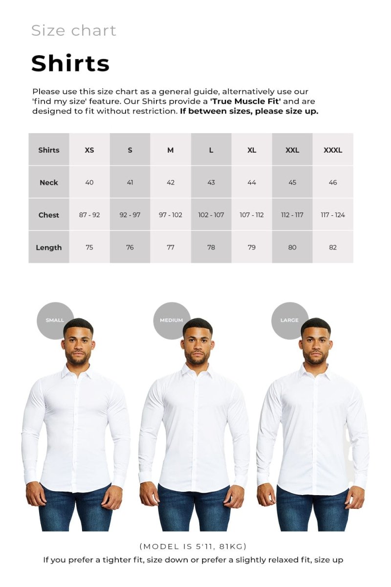 Athletic Fit Cutaway Collar Shirt in White - TAILORED ATHLETE - USA