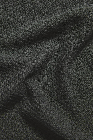 Textured Knitted Shirt in Khaki - TAILORED ATHLETE - USA