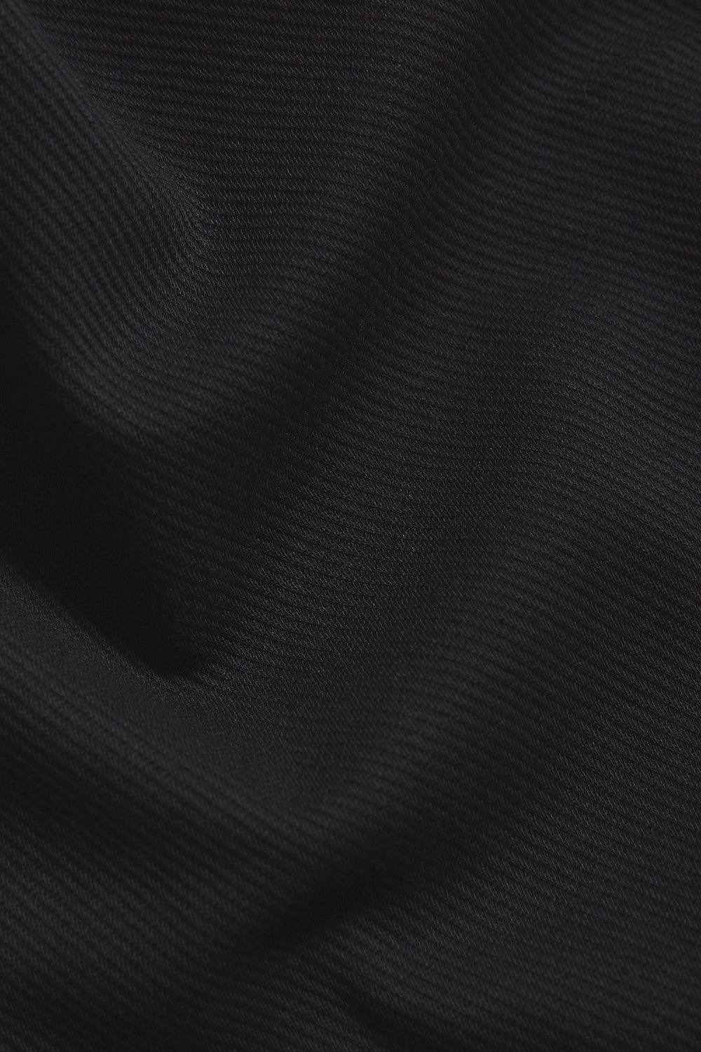 Twill Jersey Overshirt in Black - TAILORED ATHLETE - USA