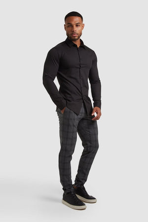 Bamboo Shirt in Black - TAILORED ATHLETE - USA