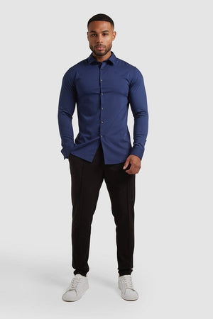 Bamboo Shirt in Midnight - TAILORED ATHLETE - USA