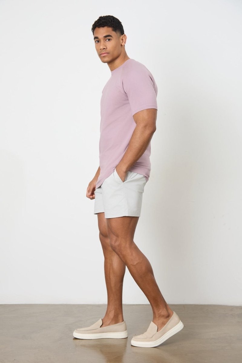 Athletic Fit T-Shirt in Dusty Lilac - TAILORED ATHLETE - USA