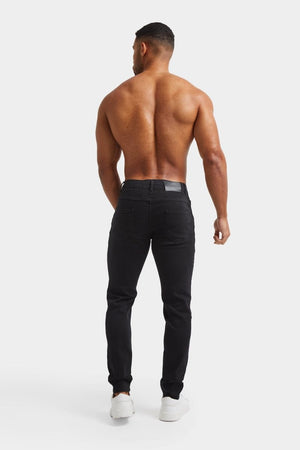 Athletic Fit Jeans in Black - TAILORED ATHLETE - USA