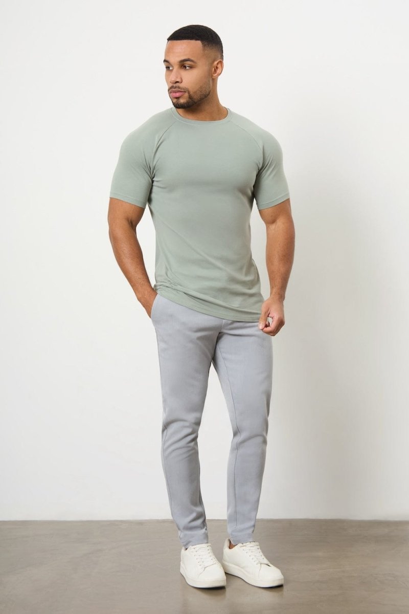 Athletic Fit T-Shirt in Sage - TAILORED ATHLETE - USA