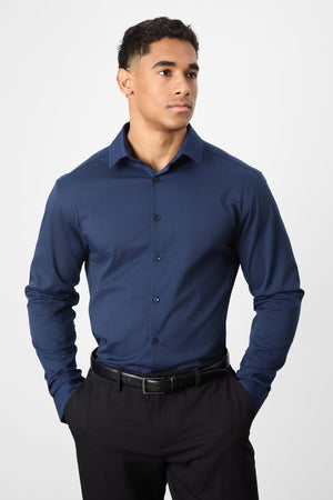Model is 5'11 and wears a size L (42" chest, 30.5" waist)