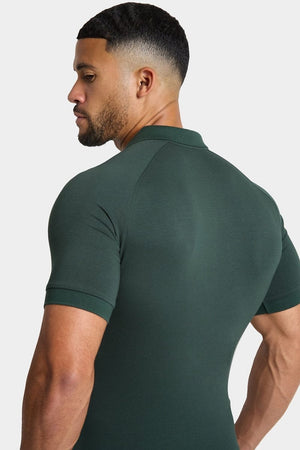 Athletic Fit Polo Shirt in Forest - TAILORED ATHLETE - USA