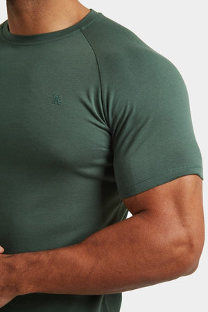 Premium Athletic Fit T-Shirt in Dark Khaki - TAILORED ATHLETE - USA