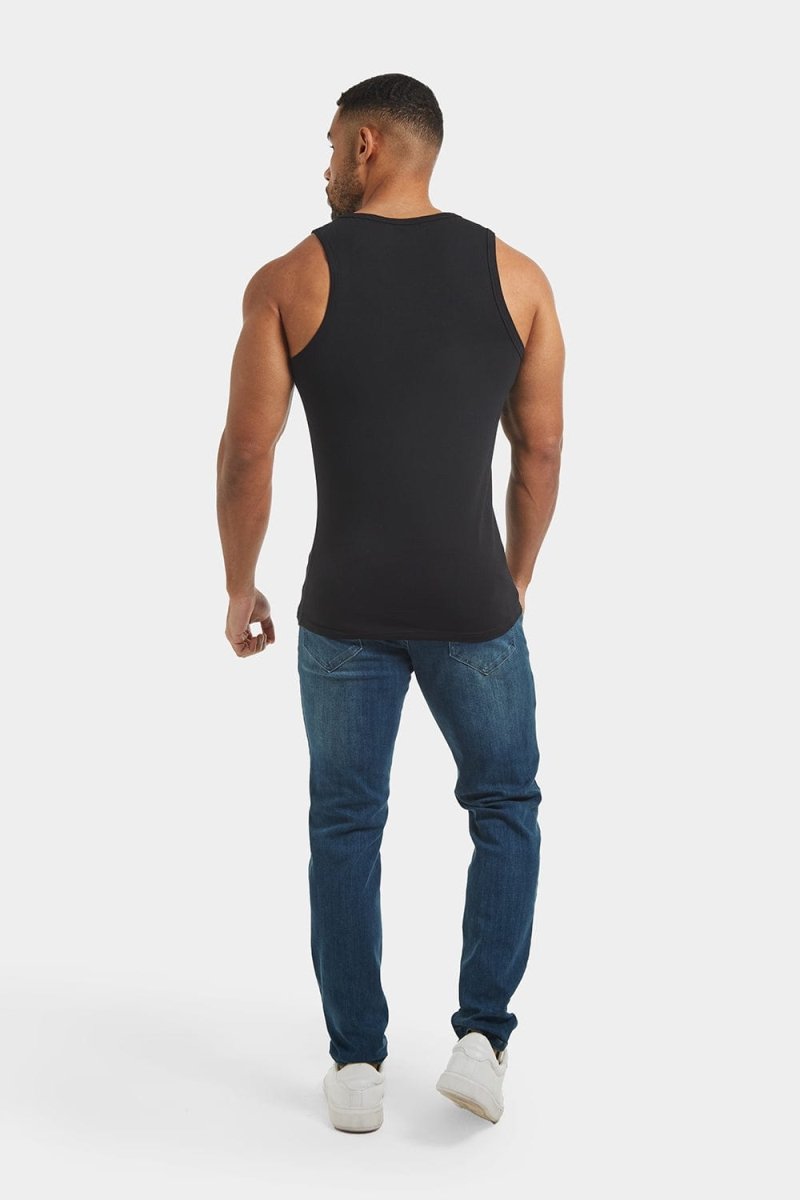 Athletic Fit Vest in Black - TAILORED ATHLETE - USA