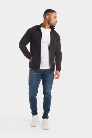 Harrington Jacket in Black - TAILORED ATHLETE - USA