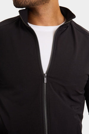 Harrington Jacket in Black - TAILORED ATHLETE - USA